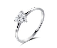 Silver Ring CZ NSR-2550